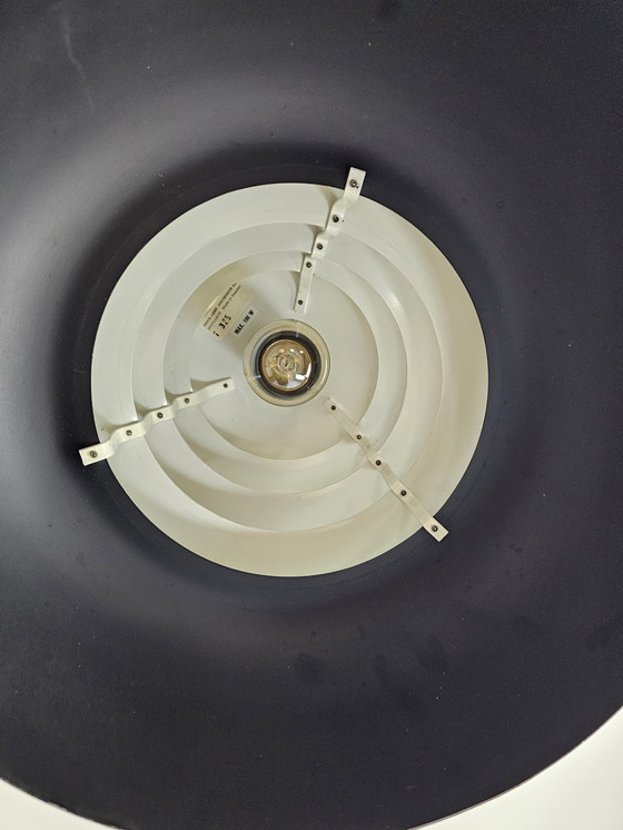 Image 1 of Lampada a sospensione a cupola vintage di Hans Agne Jacobsen AB per Markaryd, Svezia, modello T325/450 'Lamingo'.