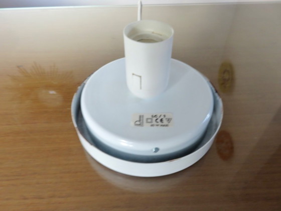 Image 1 of Groot model van de "ei"-lamp, Domec-editie, glasfabriek Vianne, Frankrijk, jaren 70-80.