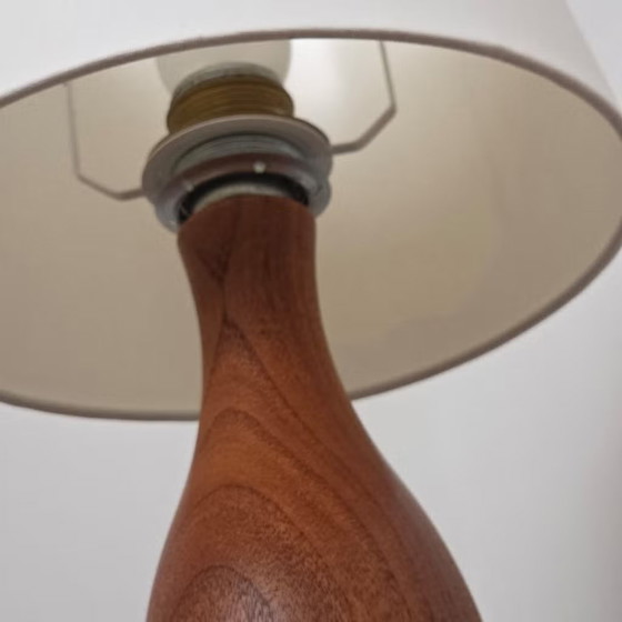 Lampada da Tavolo Vintage Scandinava in Teak - Anni '60/'70 – Domus, Lampade da tavolo, Legno (photo 3 of 11)