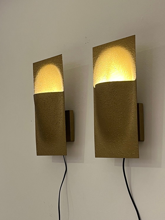 Raak Amsterdam “Balance” wall lamp – Model C-1550 by Bertrand Balas – Wall lights, Brass, Vintage (photo 6 of 8)