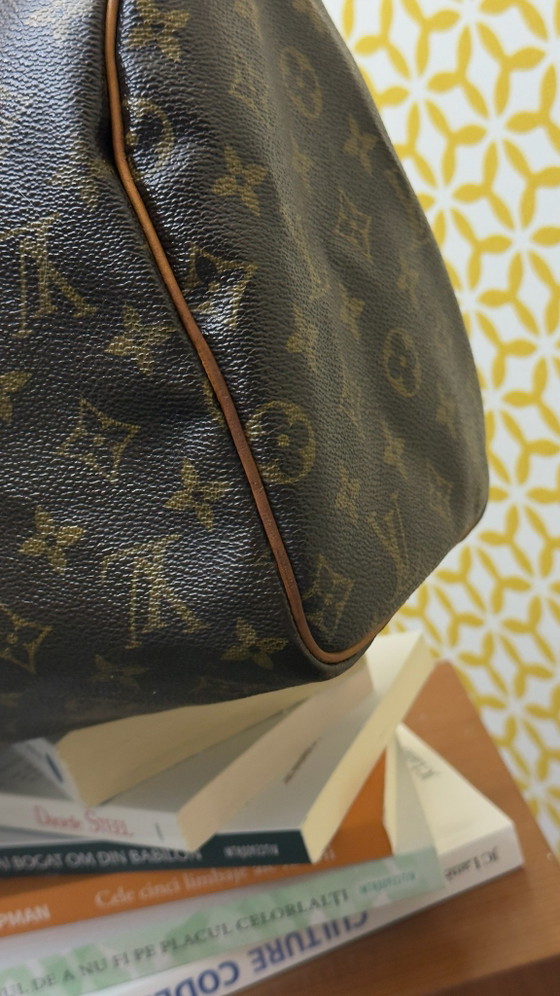 Handtas Speedy Louis Vuitton – Top handle tassen, Leer, Canvas (photo 7 of 15)