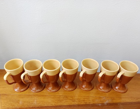 Image 1 of X7 vintage 1970 Veropam mazagran cups