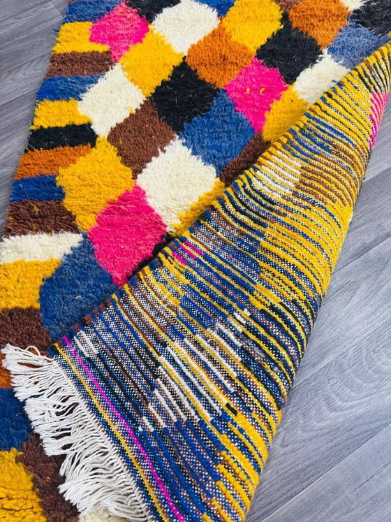 Handgefertigter Läufer 300cm x 90cm – Teppiche & Läufer, Wool, Modern (photo 4 of 8)