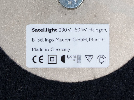 Image 1 of Ingo Maurer lampadaire Satel light vintage