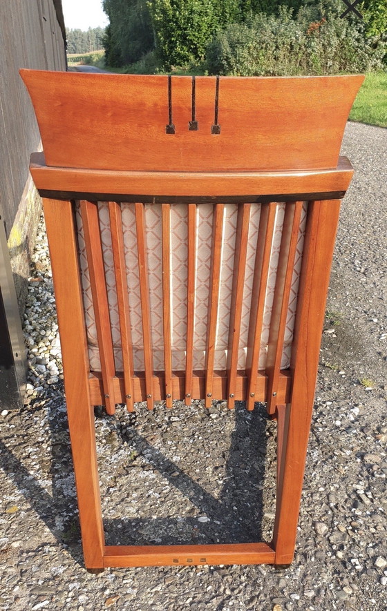 Image 1 of 6 fauteuils de salle à manger Schuitema