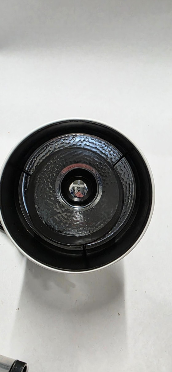 Image 1 of Projecteur Fagerhults vintage. Blanc, en plastique, style années 70.