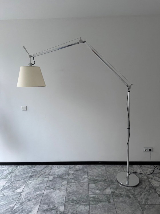 Image 1 of Artemide Tolomeo Mega floor lamp with parchment shade