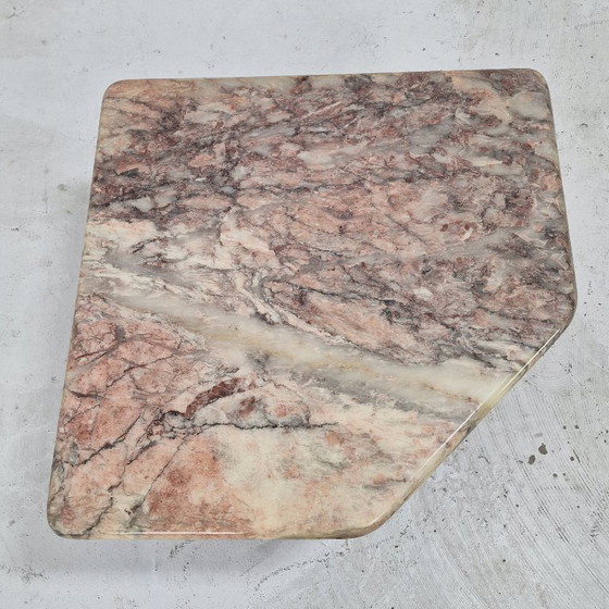 Image 1 of Italienischer Marmor-Couchtisch oder Beistelltisch, 1970er Jahre