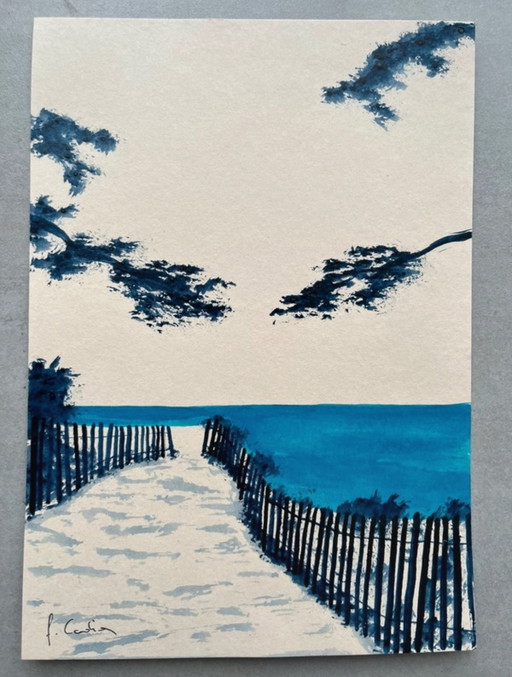 Schizzo dell'artista, 21x15 cm