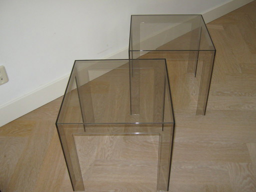 2 tavolini laterali Kartell