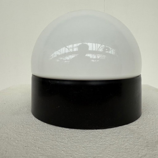 Ceiling/wall lamp black 1980s