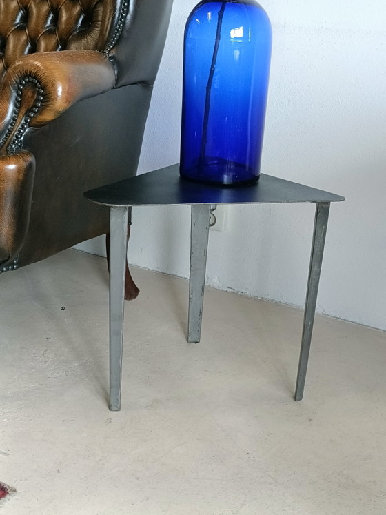 Image 1 of Triangular side table