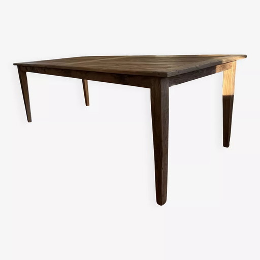 Grande Table de Ferme Provence en Chêne Massif – 300 x 100 cm
