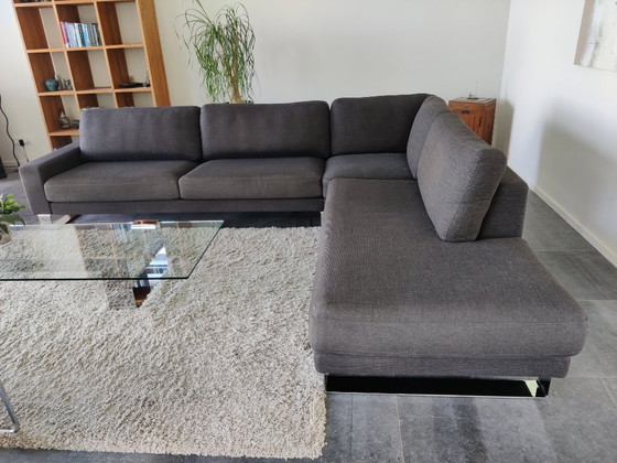 Image 1 of Rolf Benz Ego -Sofá rinconera- Marrón negro-Diseño