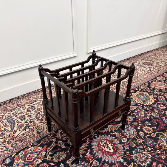 Portariviste classico inglese – Metallo, Legno (photo 6 of 9)