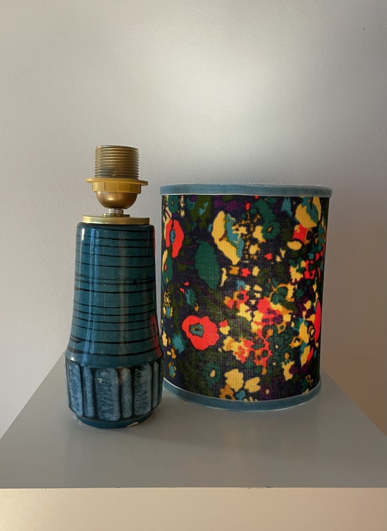 Image 1 of Lampada da tavolo senza fili realizzata in ceramica della Germania Ovest degli anni '60.