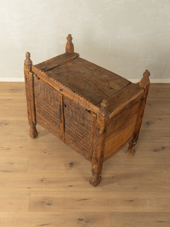 Antieke bruidskist uit de Swat-vallei – Opbergkast, Iron, Wood (photo 9 of 9)