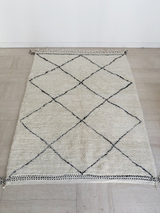 Alfombra bereber de lana, 2000