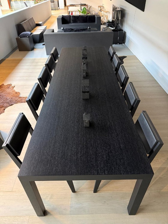 Image 1 of Quinze & Milan eetkamerset met uitzonderlijke afmetingen.