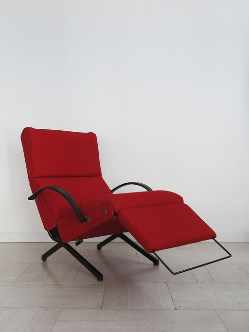 P40 Liegesessel von Osvaldo Borsani für Tecno, Italien, 1950er Jahre