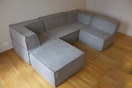 NEU Modulaire bank, vintage design uit het midden van de vorige eeuw, chaise longue