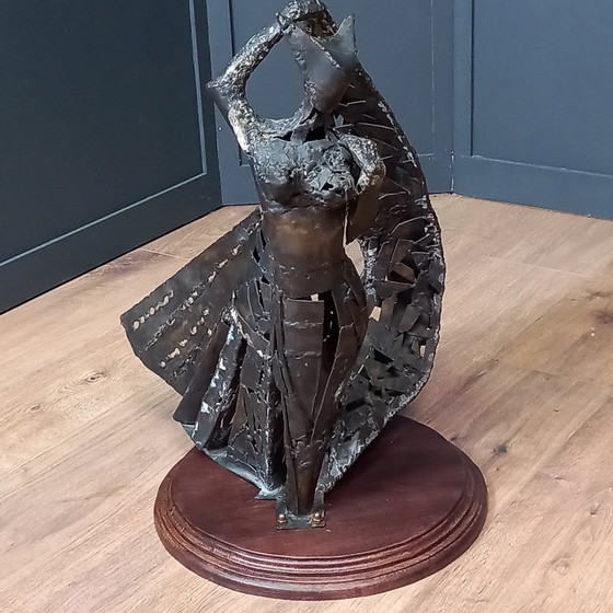 Image 1 of Sculpture en bronze vintage unique et spéciale