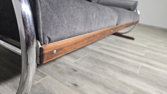 Image 1 of Sofá cromado Bauhaus de Robert Slezak para Slezak Factories, década de 1930