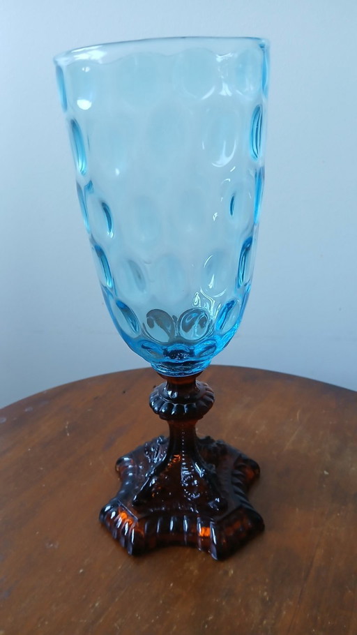 Antieke tweekleurige vaas – vazen, Glass (photo 2 of 5)