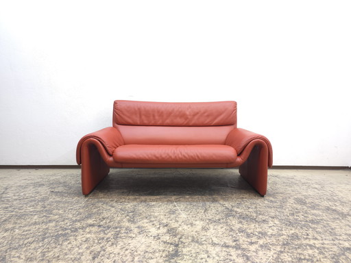 De Sede ds 2011 Tweezits designbank van leer, bank desede