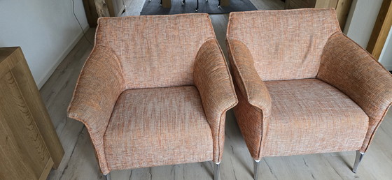 Image 1 of 2x  Leolux Mayon Fauteuils