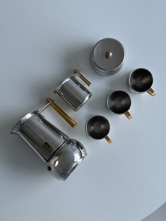 Image 1 of Espresso set by Guido Bergna Italy for DE