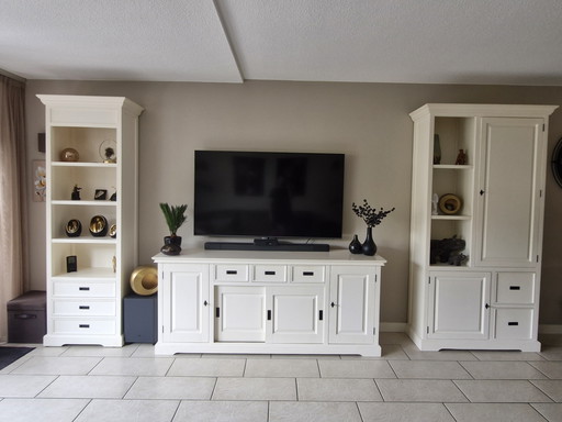 Cabinets and dresser