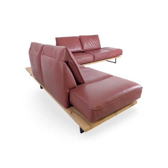 Image 1 of Original Koinor Phoenix corner sofa, designer couch, aniline leather, brown