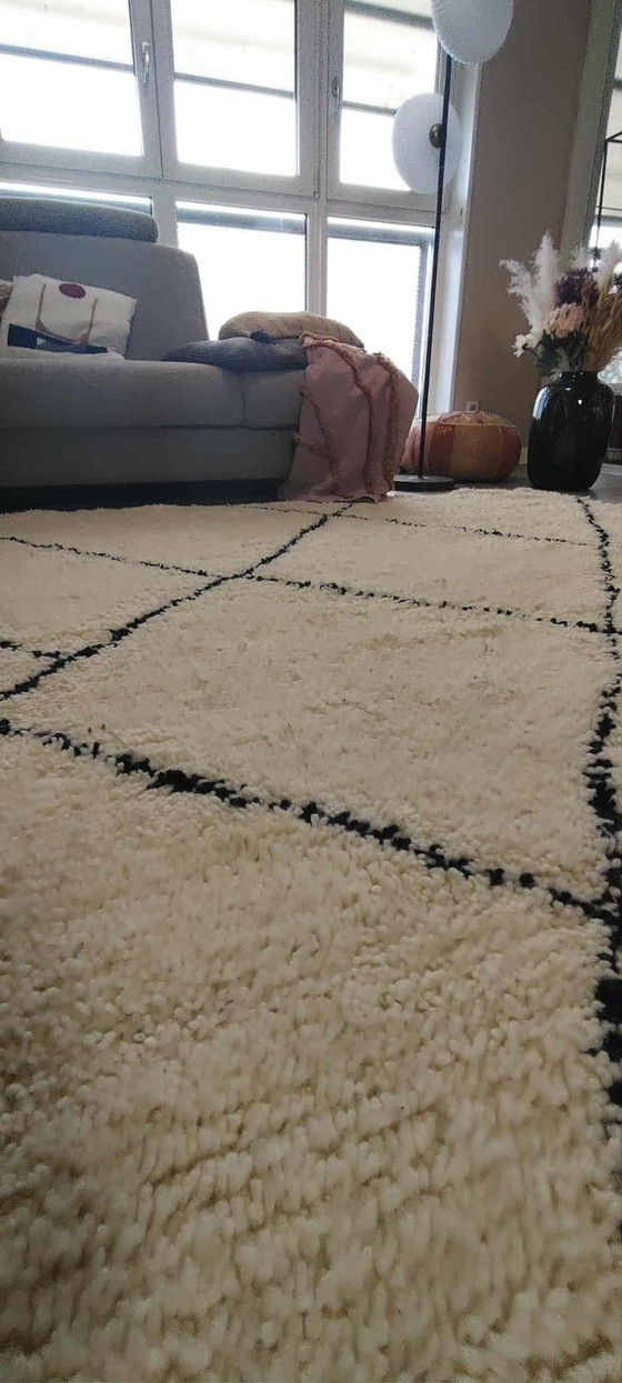 Image 1 of Tappeto Berber 310 x 210 Boho in lana vergine marocchino