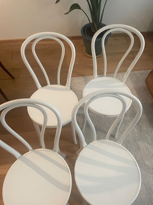 4x chaises IKEA ÖGLA design vintage - Gillis Lundgren design