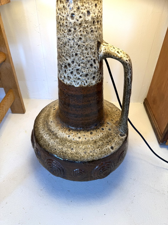 Image 1 of Lampadaire vintage XL en céramique, années 60