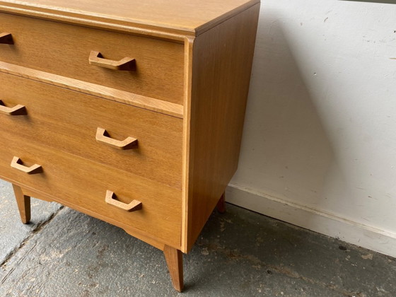 Image 1 of Cómoda de roble 'Brandon' de Gomme, mediados de siglo, años 50, plano G / E