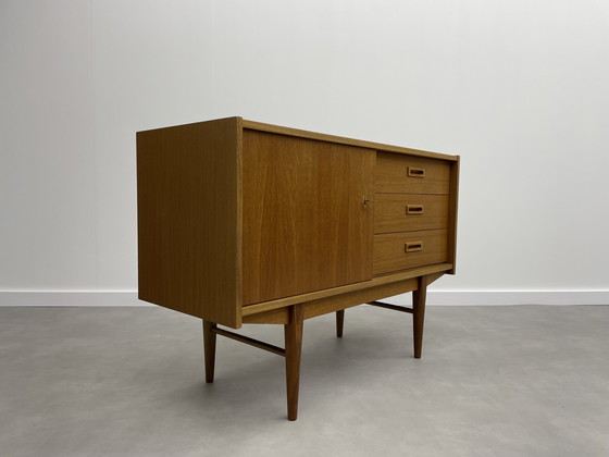 Image 1 of Fristho Vintage teakhouten Dressoir Franeker NL 1950s 