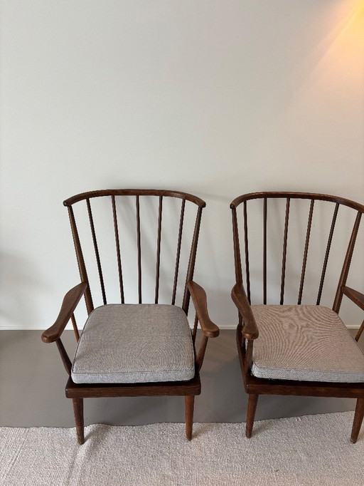 2 vintage fauteuils - jaren 60 