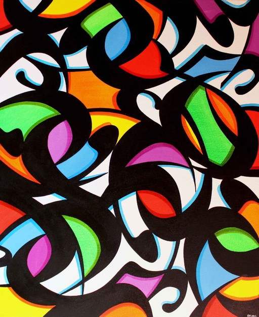 Toile Street-art : Bl