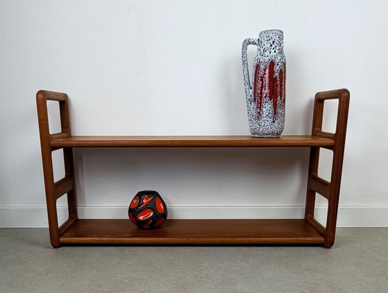 Image 1 of Dyrlund wallrack, Danish wall shelf
