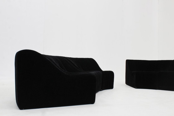 Image 1 of Kwok Hoi Chan for Steiner Chromatic modular curved  sofa 1970s