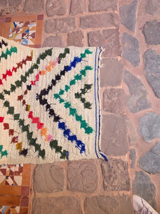 Image 1 of Small Vintage Beni Ourain rug 155 x 70 cm