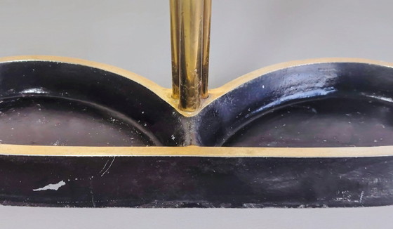 Image 1 of Carl Auböck Umbrella Stand Mid Century Brass Vintage 50s, Austria