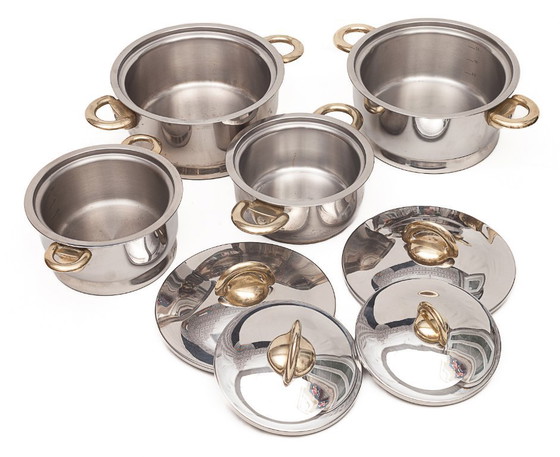 Image 1 of Kuhn Rikon cooking set with pressure cooker