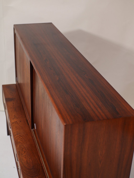 Image 1 of Highboard Kai Kristiansen 54 Rosewood Danish Sideboard