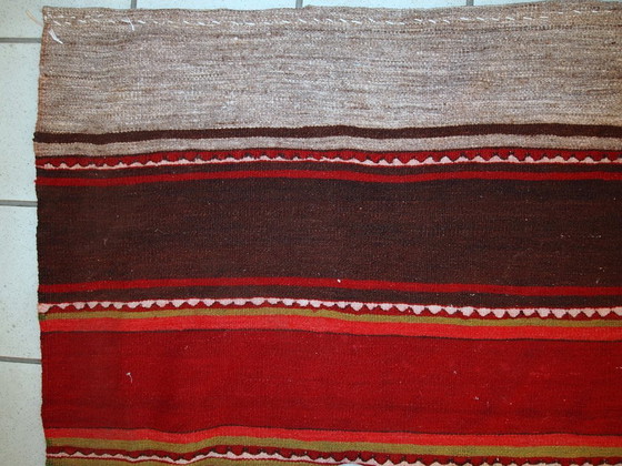 Image 1 of Tappeto kilim persiano vintage Ardabil fatto a mano, 80 cm x 290 cm, anni '50 - 1C355