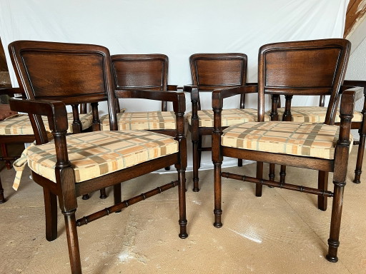 6 sillas de comedor RAC con reposabrazos