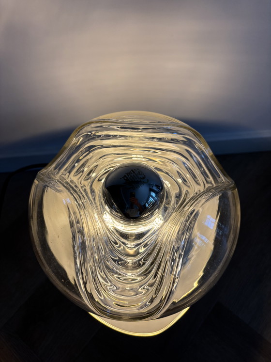 Image 1 of Lámpara de mesa Wave Futura de Peill & Putzler, década de 1970.