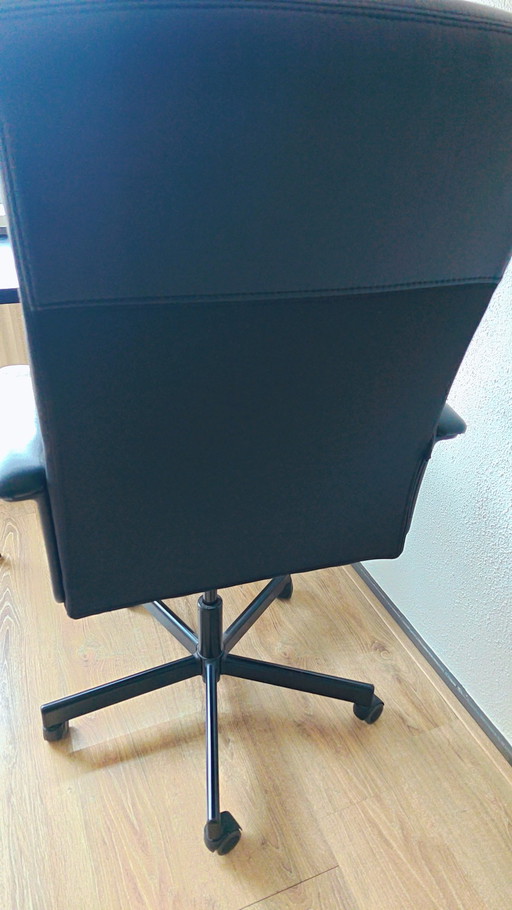 Sedia da ufficio in pelle